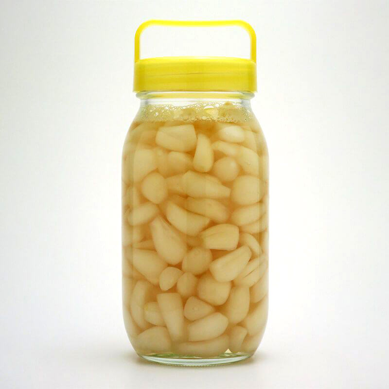 【初夏】らっきょう漬け 瓶詰め