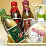 お酢と漬物の詰合せ