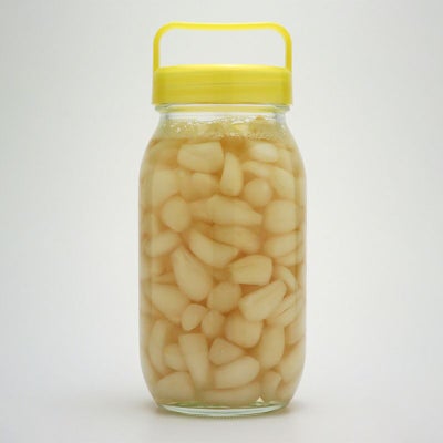 新物らっきょう漬け 瓶詰め500ｇ