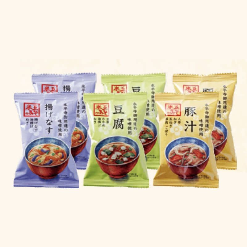  越前おみそ汁　6食セット