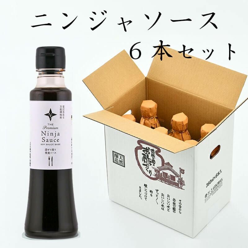 Ninja Sauce（ニンジャソース） 200ml×6本